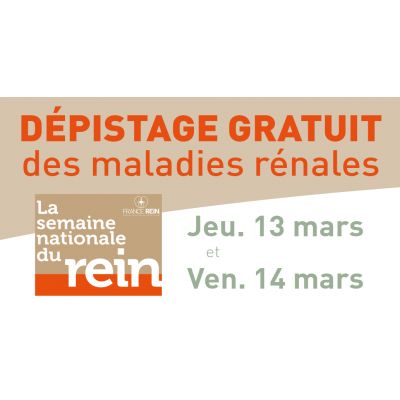 Dépistage des maladies rénales