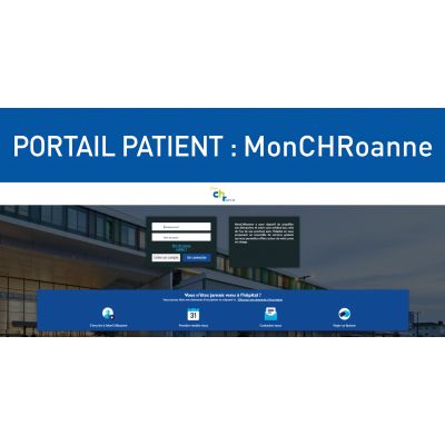 MonCHRoanne : prise de rdv, dépôt courrier...)